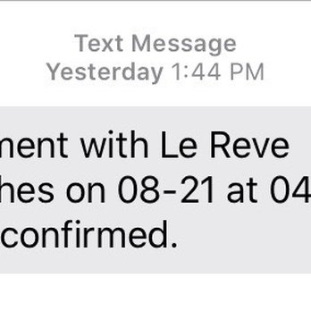 Le Reve Nails - Called to set up an appointment for 4:00pm arrived at 3:52pm did not get served until 4:42. - Nail Salons Near Me - Olathe, Kansas Le Reve Nails - Called to set up an appointment for 4:00pm arrived at 3:52pm did not get served until 4:42. - Nail Salons Near Me - Olathe, Kansas