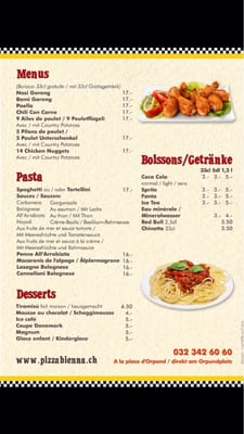 Menu photo 1 Pizza Bienna Biel/Bienne, BE