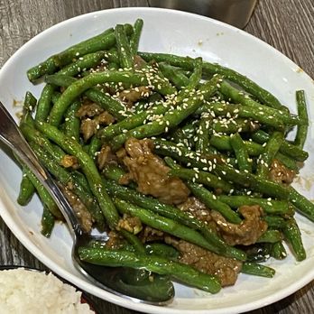 Chino Yang's - String beans with beef - Chinese Near Me - San Francisco, California Chino Yang's - String beans with beef - Chinese Near Me - San Francisco, California