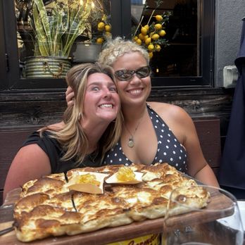 Davanti Enoteca - Focaccia and honey comb - Italian Near Me - San Diego, California