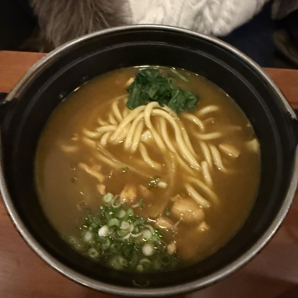 Raku - Curry Chicken Udon - Japanese Near Me - New York, New York Raku - Curry Chicken Udon - Japanese Near Me - New York, New York
