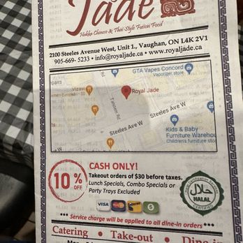 Royal Jade - Hakka Near Me - Vaughan, Ontario