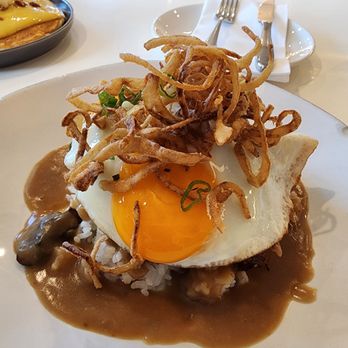 Break + Feast - Loco moco with saved prime rib - Breakfast & Brunch Near Me - Koloa, Hawaii