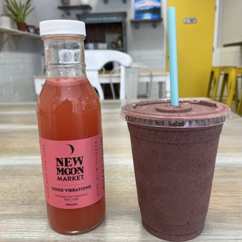 New Moon Market - Good Vibrations (seasonal), Antioxidant Boost Smoothie - Vegan Near Me - Orlando, Florida New Moon Market - Good Vibrations (seasonal), Antioxidant Boost Smoothie - Vegan Near Me - Orlando, Florida