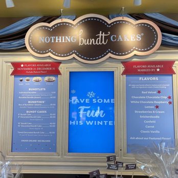 Nothing Bundt Cakes - Desserts Near Me - Temecula, California