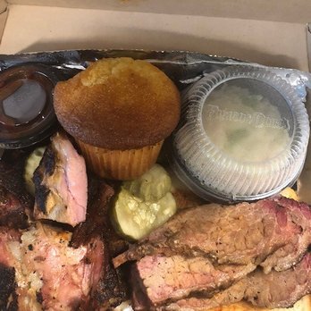 Famous Dave's Bar-B-Que - Lunch pick two combo. Two meals with this huge portion. I am a fan! - Barbeque Near Me - Fort Mill, South Carolina