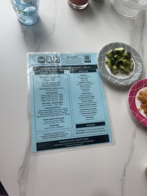 Menu photo 6 Fuji Sushi Buffet Concord, CA