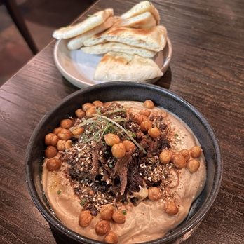Sparrow + Wolf - Oxtail hummus - New American Near Me - Las Vegas, Nevada Sparrow + Wolf - Oxtail hummus - New American Near Me - Las Vegas, Nevada