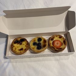 Cafe de Nata - Classic, Blueberry, Strawberry