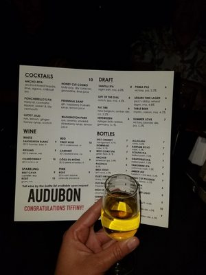 Menu photo 7 Audubon Boston Boston, MA Menu photo 7 Audubon Boston Boston, MA