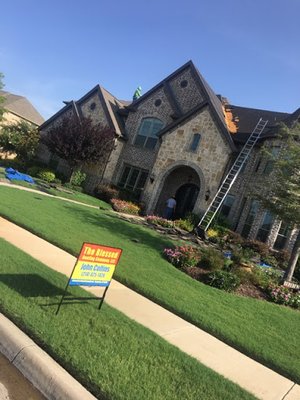 The Blessed Roofing Company Logo