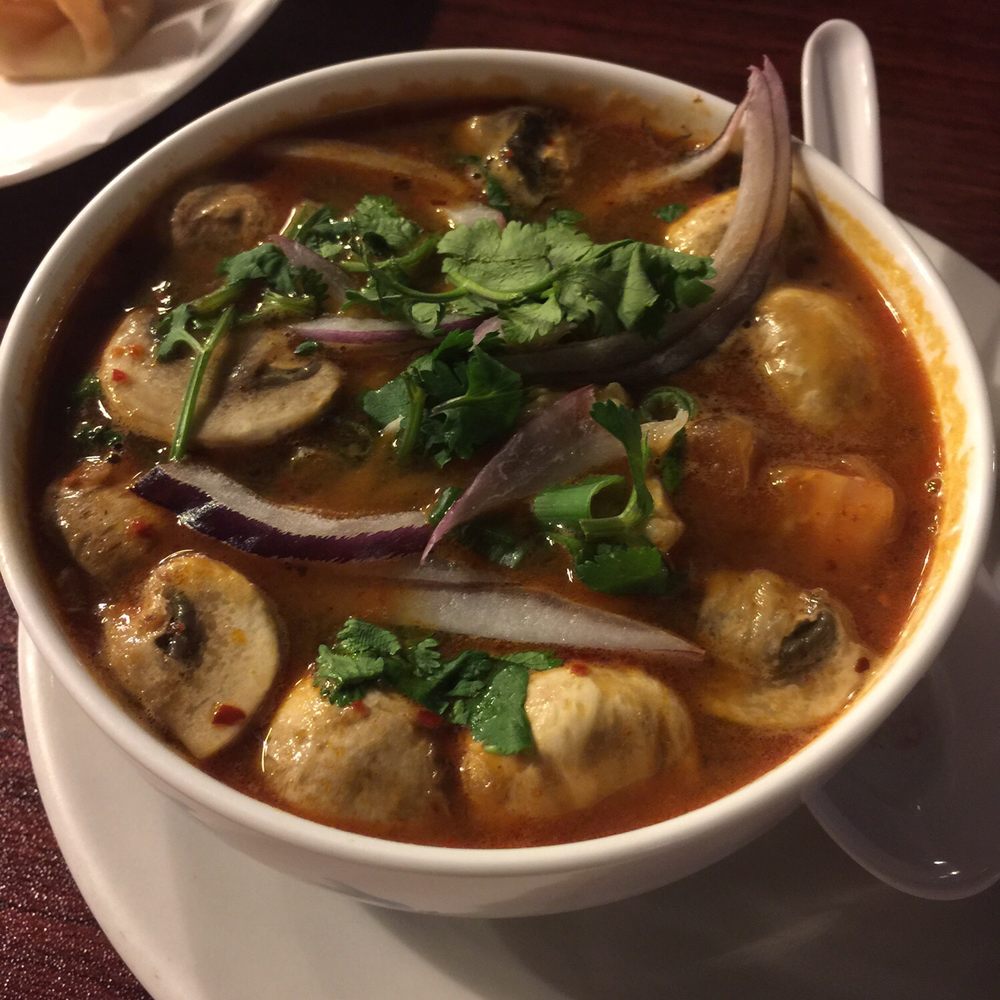 Thai Thip Restaurant - Chicken tom yum soup - Thai Near Me - Hurst, Texas Thai Thip Restaurant - Chicken tom yum soup - Thai Near Me - Hurst, Texas