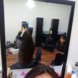 After hair treatment! After hair treatment!