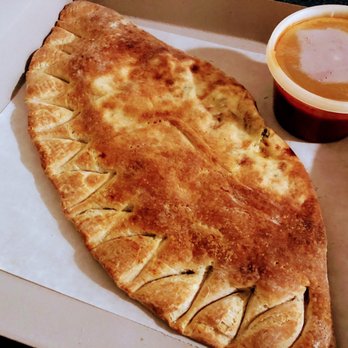 La Manda's Restaurant - cheese calzone...it's huge - Italian Near Me - White Plains, New York