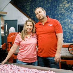 Krueger's Candies - Drew and Tracy owners of Krueger's Candies