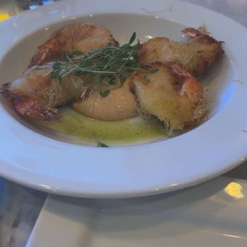 Avli Taverna - 03/09/2024 Kataifi Prawn - so damn good!!! - Greek Near Me - Chicago, Illinois