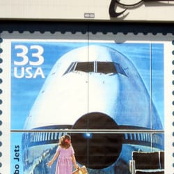 Boeing Werk - Tor zur Fertigungshalle