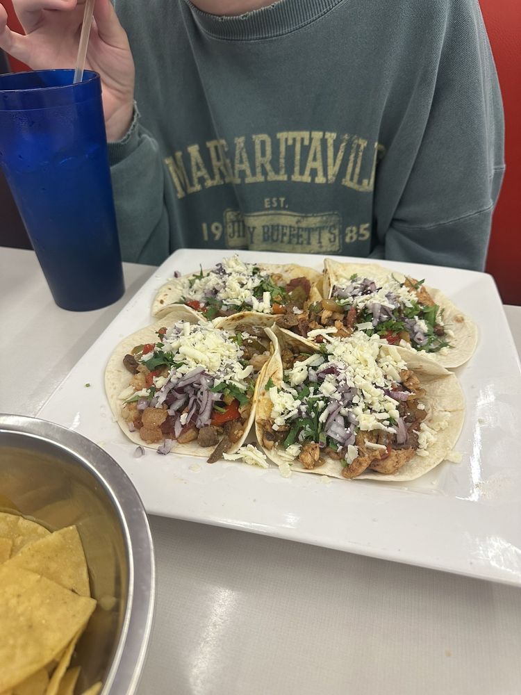 Food from Toro's mexican grill