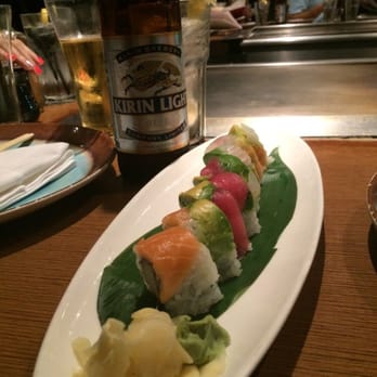 Ooka Japanese Restaurant - Rainbow roll - Japanese Near Me - Riverside, California