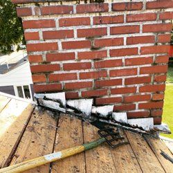 Rain State Roofing - before replacing chimney flashing