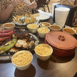 Pollos Asados Don Jose - Parrillada and loaded baked potato