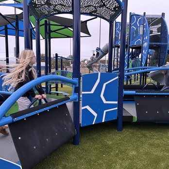 Harmon Park - All new playground! With lots of accessible features. Not much for toddlers, if you have younger kids. - Skate Parks Near Me - Decatur, Texas