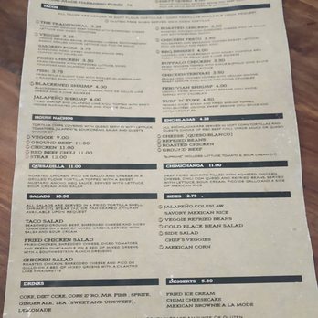 Cantina 76 - Menu - Bars Near Me - Mount Pleasant, South Carolina