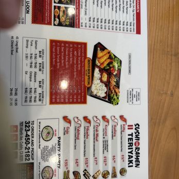 Sushi Cuda Ramen - The menu - Japanese Near Me - Cudahy, California Sushi Cuda Ramen - The menu - Japanese Near Me - Cudahy, California