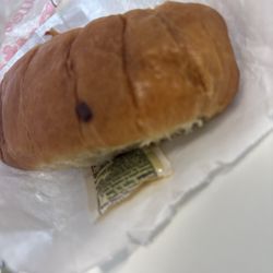 A kolache with cheese and "no jalapeño" ...