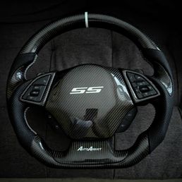 Custom fiber steering wheel! Custom fiber steering wheel!