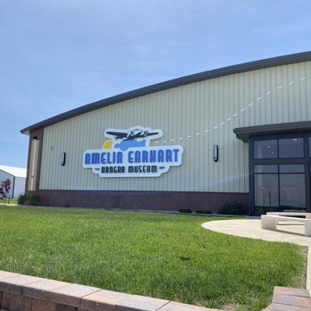 Amelia Earhart Hangar Museum - Outside - Art Museums Near Me - Atchison, Kansas Amelia Earhart Hangar Museum - Outside - Art Museums Near Me - Atchison, Kansas