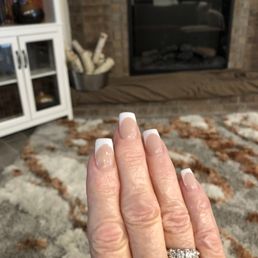 My nails. My nails.