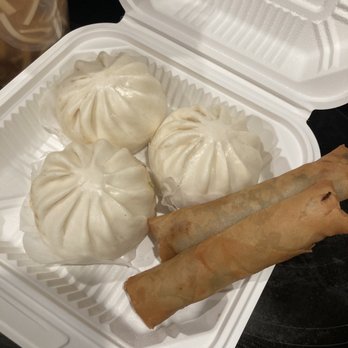 Ming's Palace - 3 BBQ Pork Buns and 2 Piece Egg Rolls - Cantonese Near Me - Soquel, California