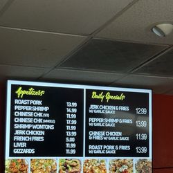 Menu (June 2026)