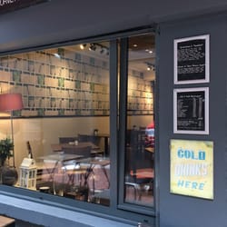 Dukes Coffee Company - The front of the café.