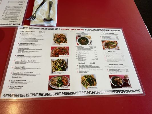 Menu photo 1 China Chef Saint Paul, MN
