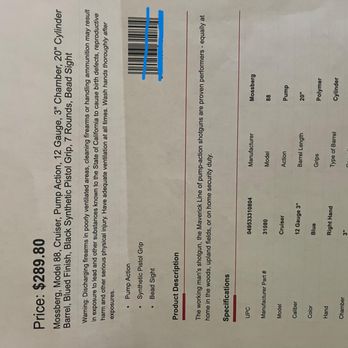 PWG Range - Receipt - Gun/Rifle Ranges Near Me - Poway, California