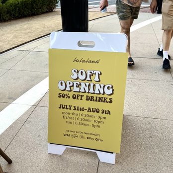 La La Land - Soft Opening: July 31st to August 9th, 2024 - Coffee & Tea Near Me - Glendale, California La La Land - Soft Opening: July 31st to August 9th, 2024 - Coffee & Tea Near Me - Glendale, California