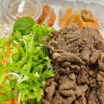 Pho Hot - Bún thịt nướng chả giò with beef. - Vietnamese Near Me - Glendale, California Pho Hot - Bún thịt nướng chả giò with beef. - Vietnamese Near Me - Glendale, California