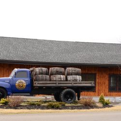 Battle Street Brewery - The antique truck that is the marquee sign out front is named “Edward”.
