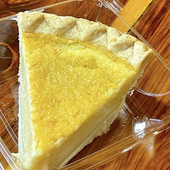 Billy's Pit BarBQ - Buttermilk pie - Barbeque Near Me - Bastrop, Texas