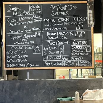 Izakaya Tora - Happy hour menu and specials - Sushi Bars Near Me - Las Vegas, Nevada