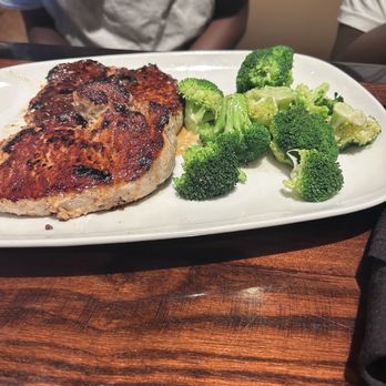 LongHorn Steakhouse - My daughter ordered the Cowboy Pork Chops and they were delicious as well. Tender and so flavorful. - Steakhouses Near Me - Austin, Texas
