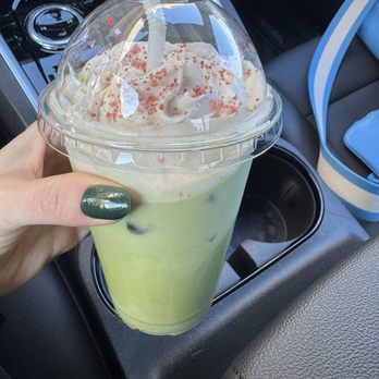 The Clove Cafe - Whoville Matcha - Bakeries Near Me - Hurst, Texas
