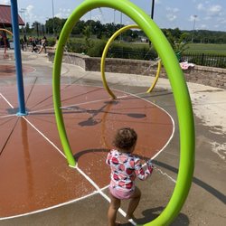 Veterans Memorial Park - Splash pad during the summer