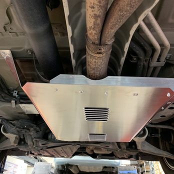 Pele's Muffler Works - Custom catalytic converter anti-theft shield - Auto Repair Near Me - Albany, California