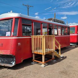 Pikes Peak Trolley Museum - Pikes Peak Cog Locomotive number 11