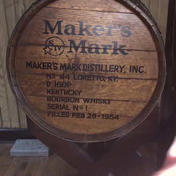 Maker's Mark Distillery - Barrel #1 -it's the original! - Tours Near Me - Loretto, Kentucky Maker's Mark Distillery - Barrel #1 -it's the original! - Tours Near Me - Loretto, Kentucky