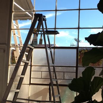 CC Surface Restoration - After chuck restored the windows....sky! - Glass & Mirrors Near Me