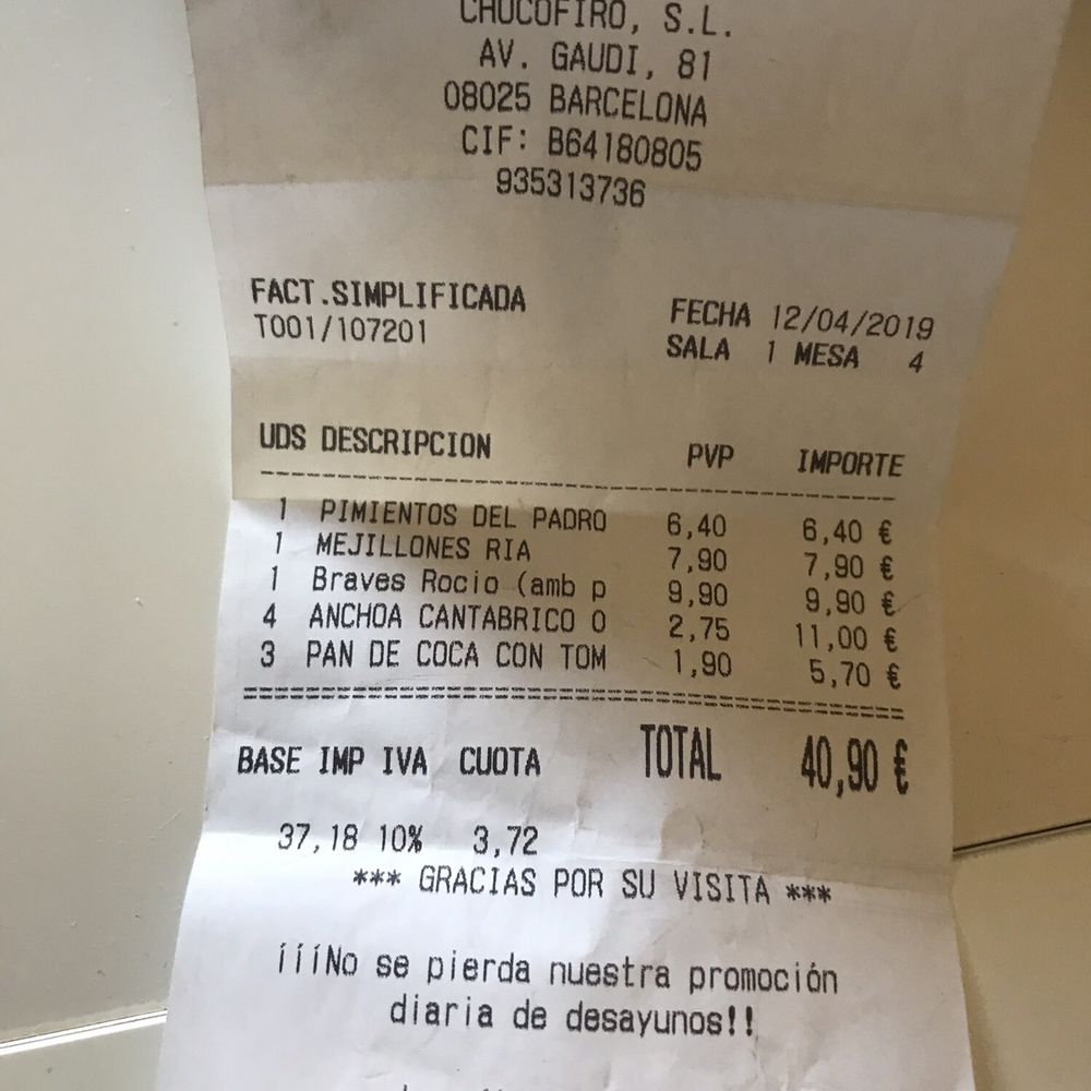 El Petit Firo - Tapas Bars Near Me - Barcelona, B